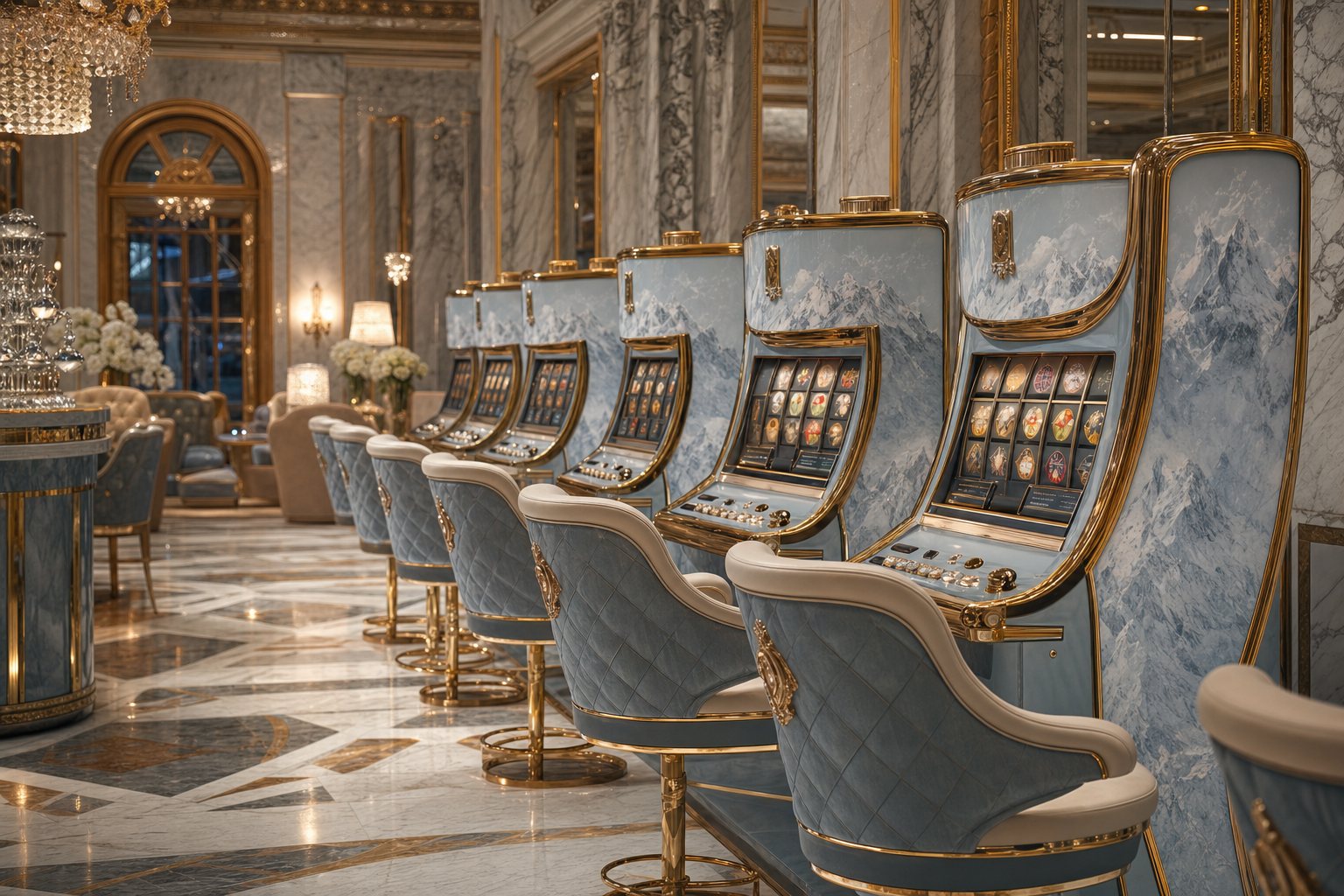 Spielautomaten im Automatencasino